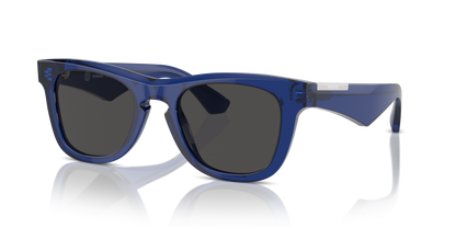 Burberry BE4426 Sunglasses in 411087 Blue / Dark Grey lens