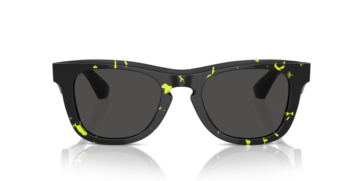 Burberry BE4426 Sunglasses in 412487 Green Havana / Dark Grey lens, front view