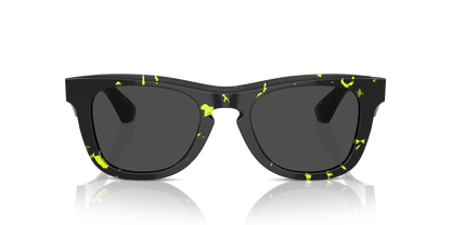 Burberry BE4426 Sunglasses in 412487 Green Havana / Dark Grey lens, front view