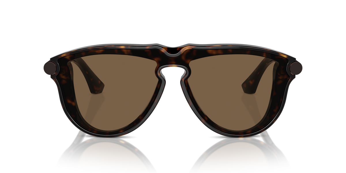 Burberry BE4427 Sunglasses in 300273 Dark Havana / Brown lens, front view