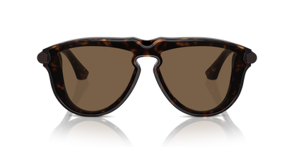 Burberry BE4427 Sunglasses in 300273 Dark Havana / Brown lens, front view