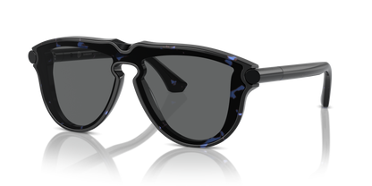 Burberry BE4427 Sunglasses in 411187 Blue Havana / Dark Grey lens