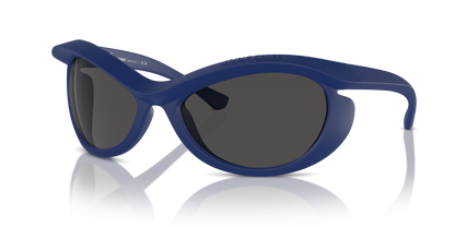 Burberry BE4428U Sunglasses in 410787 Blue / Dark Grey lens