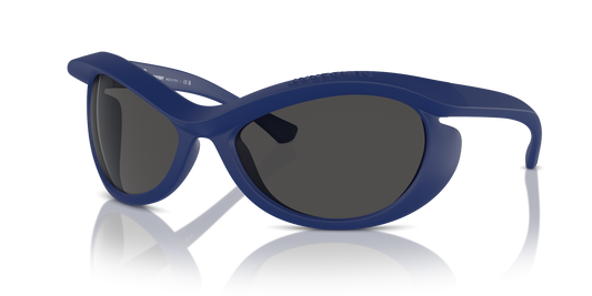 Burberry BE4428U Sunglasses in 410787 Blue / Dark Grey lens
