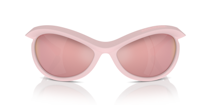 Burberry BE4428U Sunglasses in 4108E4 Pink / Pink lens, front view