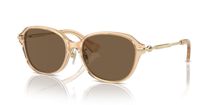 Burberry BE4429D Sunglasses in 406373 Brown / Dark Brown lens