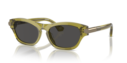 Burberry BE4430U Sunglasses in 411887 Green / Dark Grey lens