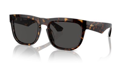 Burberry BE4431U Sunglasses in 300287 Dark Havana / Dark Grey lens