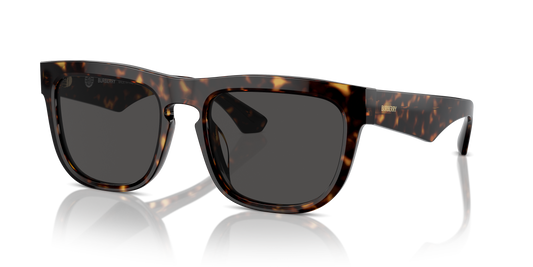 Burberry BE4431U Sunglasses in 300287 Dark Havana / Dark Grey lens