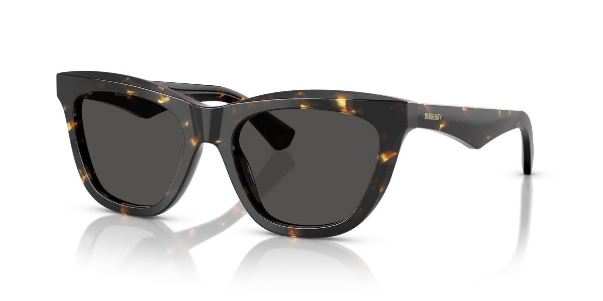 Burberry BE4435 Sunglasses in 410687 Yellow Havana / Dark Grey lens