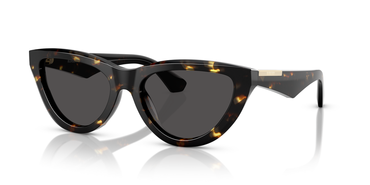 Burberry BE4436U Sunglasses in 410687 Yellow Havana / Dark Grey lens