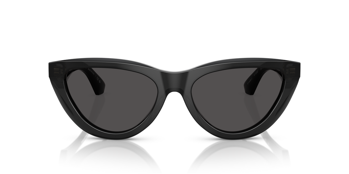 Burberry BE4436U Sunglasses in 411287 Grey / Dark Grey lens, front view