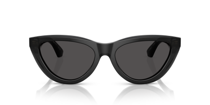 Burberry BE4436U Sunglasses in 411287 Grey / Dark Grey lens, front view