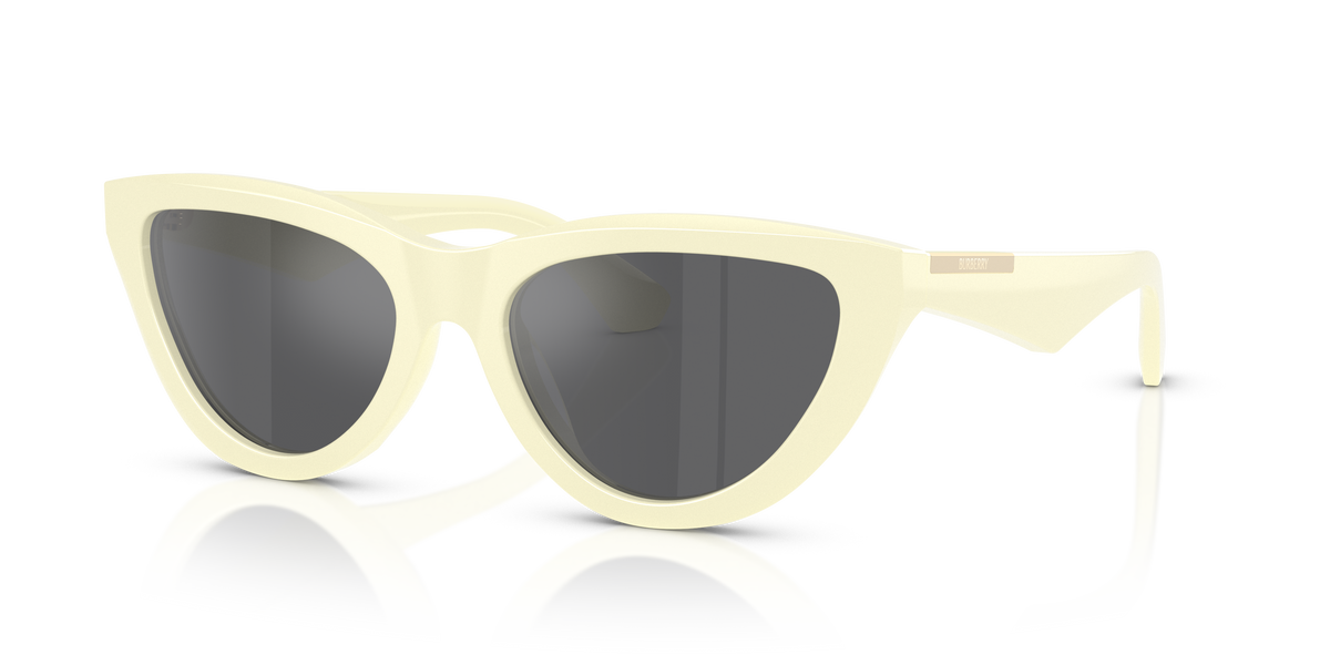 Burberry BE4436U Sunglasses in 41456G Yellow / Grey Mirror Silver lens