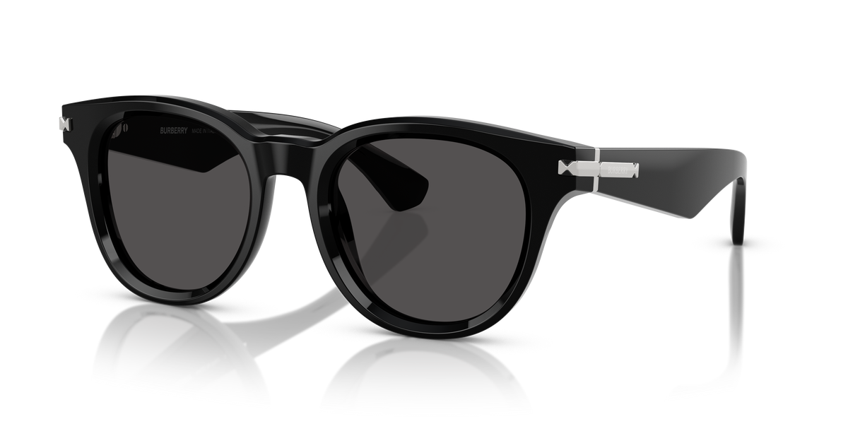 Burberry BE4439 Sunglasses in 300187 Black / Dark Grey lens