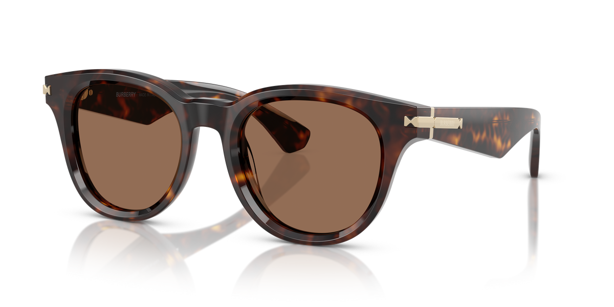 Burberry BE4439 Sunglasses in 300273 Dark Havana / Dark Brown lens