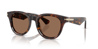 Burberry BE4439 Sunglasses in 300273 Dark Havana / Dark Brown lens