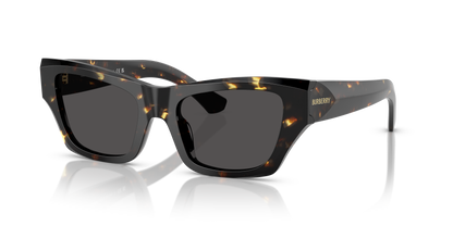 Burberry BE4441U Sunglasses in 410687 Yellow Havana / Dark Grey lens