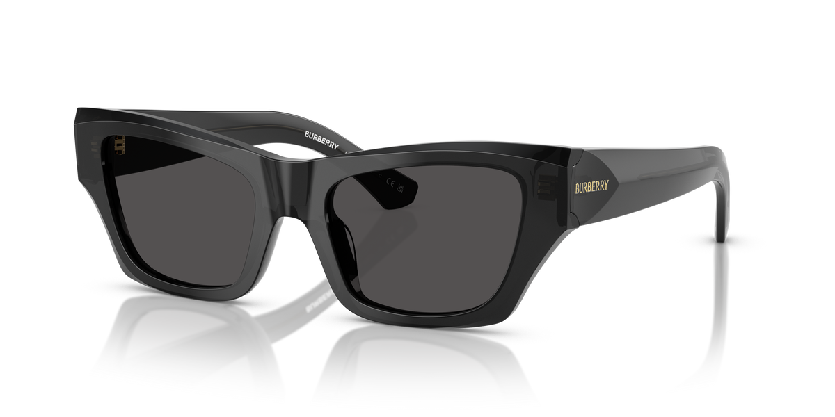 Burberry BE4441U Sunglasses in 411287 Grey / Dark Grey lens