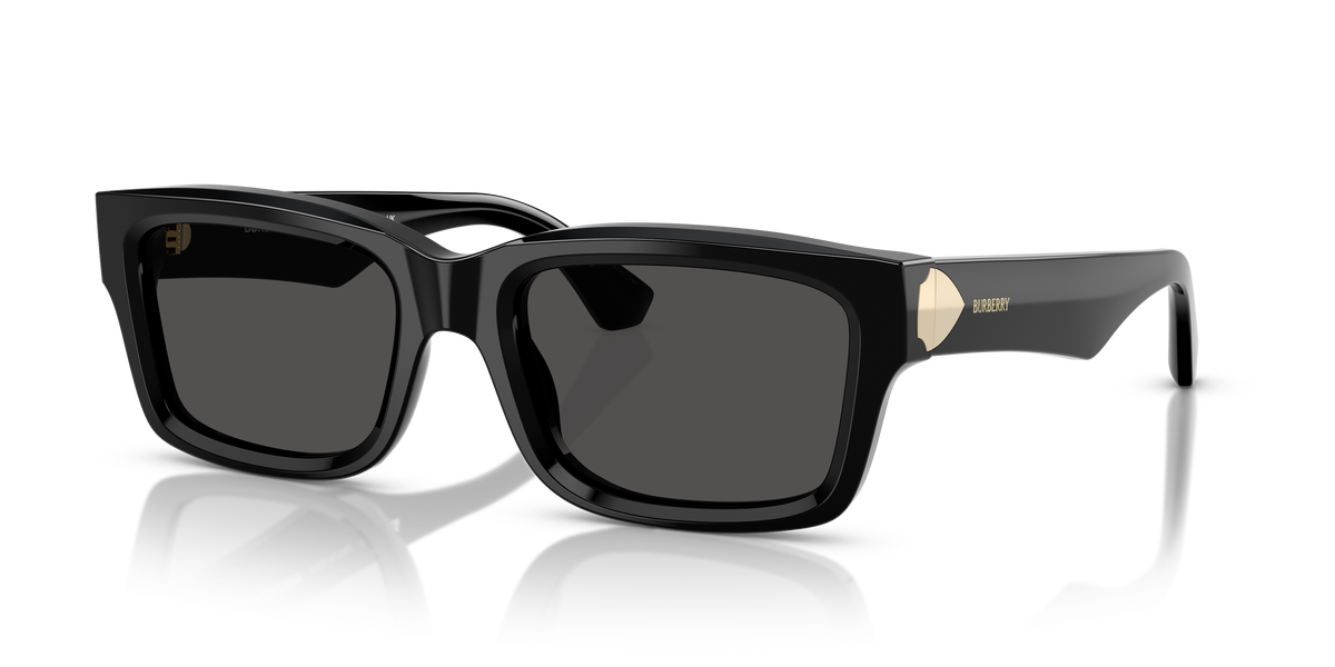 Burberry BE4443 Sunglasses in 300187 Black / Dark Grey lens