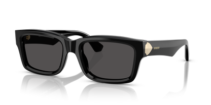 Burberry BE4443 Sunglasses in 300187 Black / Dark Grey lens