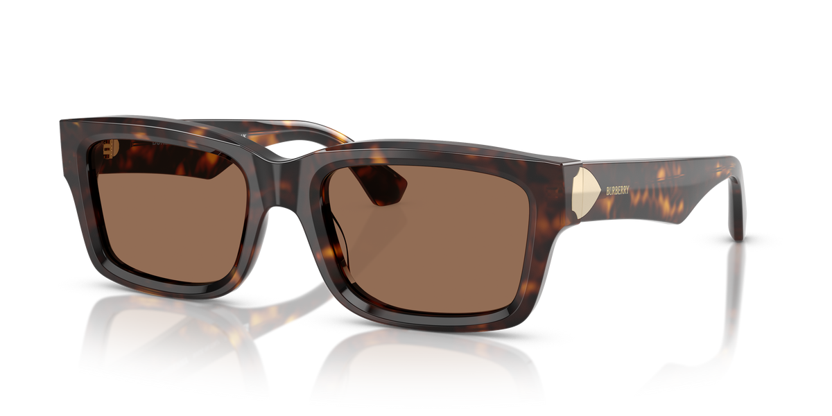 Burberry BE4443 Sunglasses in 300273 Dark Havana / Dark Brown lens