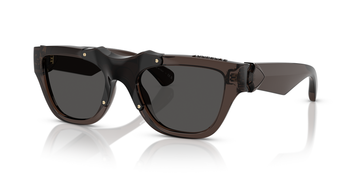 Burberry BE4445U Sunglasses in 411287 Grey / Dark Grey lens