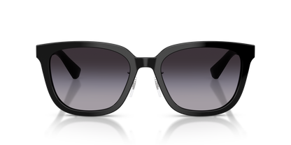 Burberry BE4446D Sunglasses in 30018G Black / Grey Gradient lens, front view