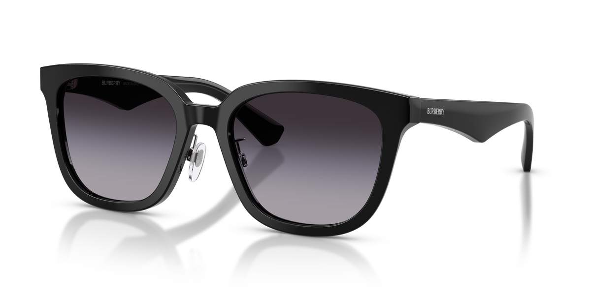 Burberry BE4446D Sunglasses in 30018G Black / Grey Gradient lens