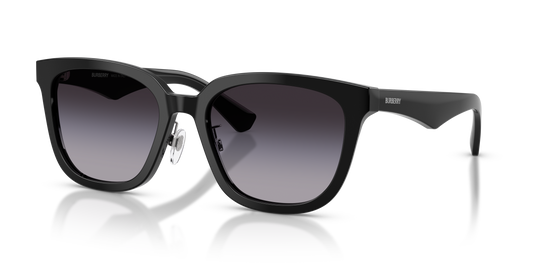 Burberry BE4446D Sunglasses in 30018G Black / Grey Gradient lens