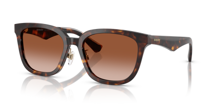 Burberry BE4446D Sunglasses in 300213 Dark Havana / Brown Gradient lens