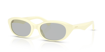 Burberry BE4447D Sunglasses in 414587 Yellow / Light Grey lens