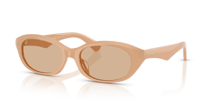 Burberry BE4447D Sunglasses in 415073 Beige / Dark Brown lens