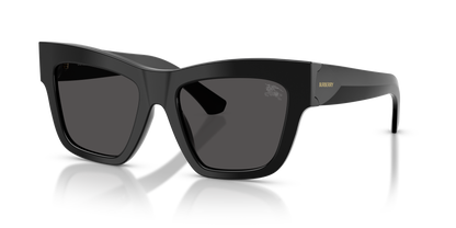 Burberry BE4449 Sunglasses in 300187 Black / Dark Grey lens