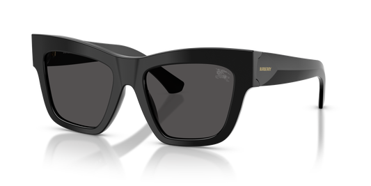 Burberry BE4449 Sunglasses in 300187 Black / Dark Grey lens
