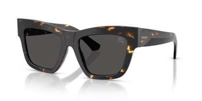 Burberry BE4449 Sunglasses in 410687 Yellow Havana / Dark Grey lens
