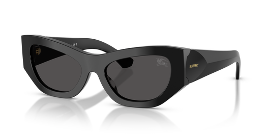 Burberry BE4450U Sunglasses in 300187 Black / Dark Grey lens
