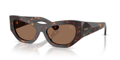 Burberry BE4450U Sunglasses in 300273 Dark Havana / Dark Brown lens