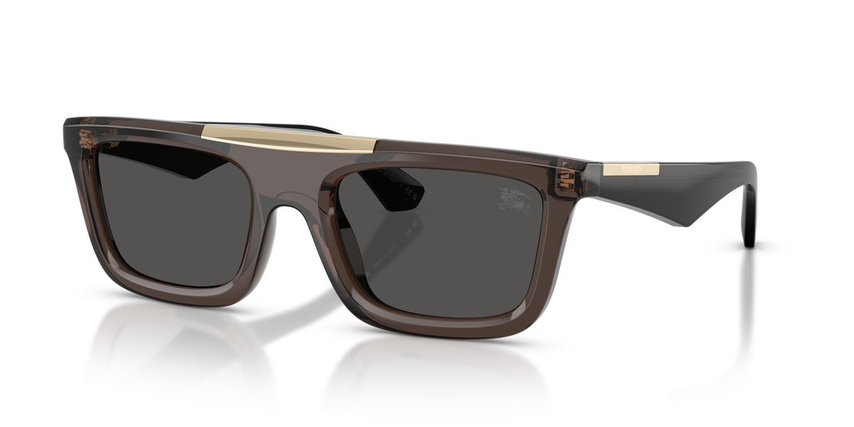 Burberry BE4451U Sunglasses in 411287 Grey / Dark Grey lens