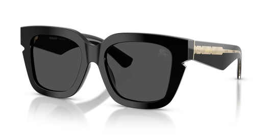 Burberry BE4453 Sunglasses in 300187 Black / Dark Grey lens