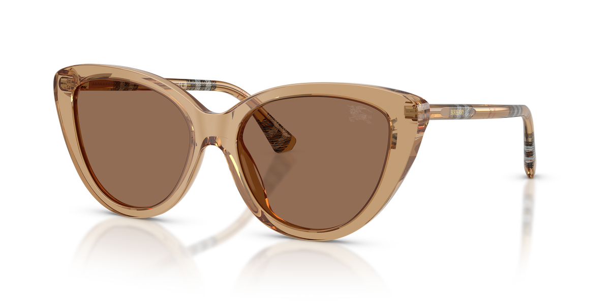 Burberry BE4457 Sunglasses in 416473 Beige / Dark Brown lens
