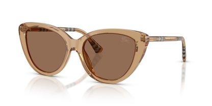 Burberry BE4457 Sunglasses in 416473 Beige / Dark Brown lens