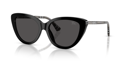 Burberry BE4457 Sunglasses in 416587 Black / Dark Grey lens