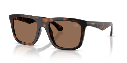 Burberry BE4458U Sunglasses in 300273 Dark Havana / Dark Brown lens