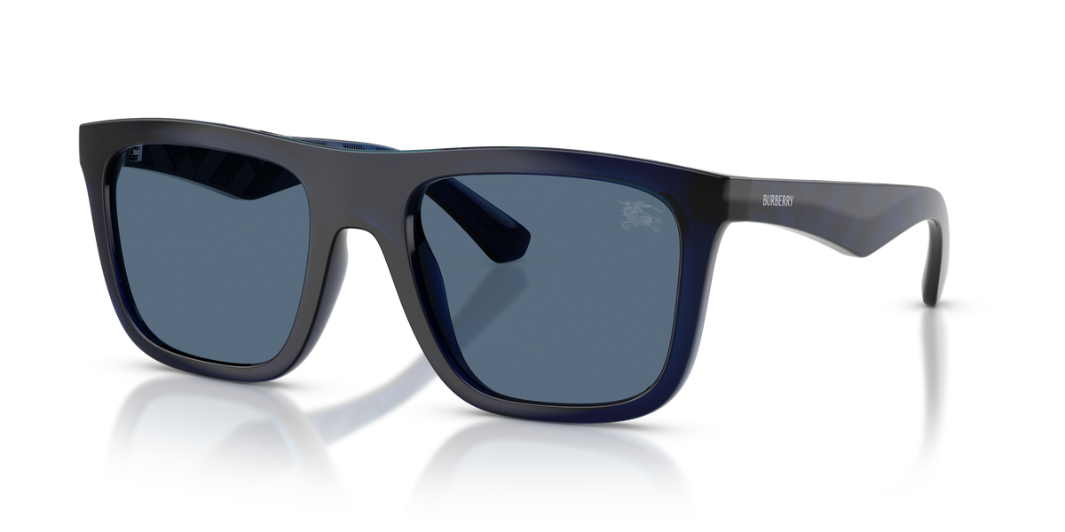 Burberry BE4458U Sunglasses in 411080 Blue / Dark Blue lens