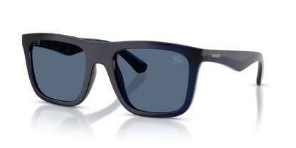 Burberry BE4458U Sunglasses in 411080 Blue / Dark Blue lens
