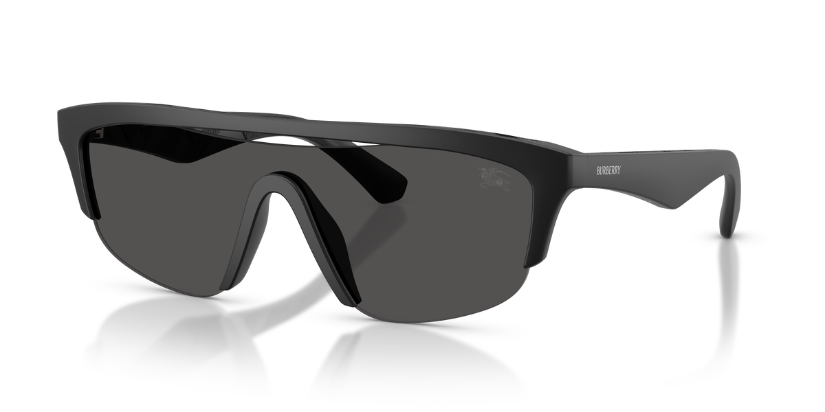 Burberry BE4460U Sunglasses in 346487 Matte Black / Dark Grey lens