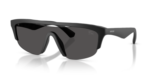 Burberry BE4460U Sunglasses in 346487 Matte Black / Dark Grey lens