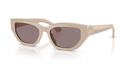 Burberry BE4463D Sunglasses in 42447N Beige / Dark Purple lens