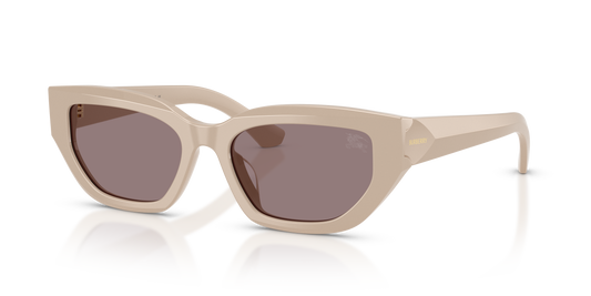 Burberry BE4463D Sunglasses in 42447N Beige / Dark Purple lens